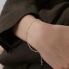 [Серебро 925 пробы] Блестящий браслет-галька