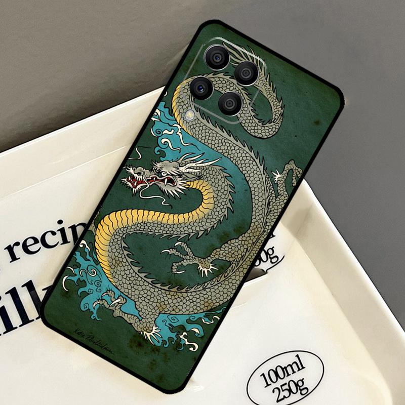 Китайский Дракон Чехол Для Samsung Galaxy M14 M34 M54 M56 M16 M36 M13 M15 M35 M55 M11 M31 M53 M51 M12 M32 M52