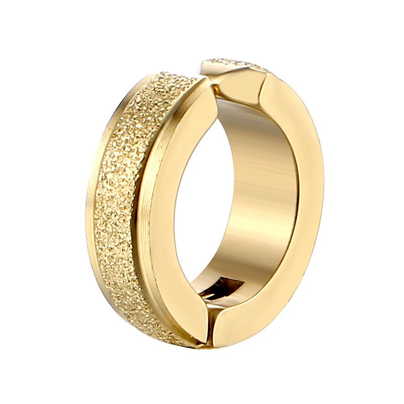 1шт панк-клипса для ушей для мужчин серьги-гвоздики подростков хип-хоп стиль серьги ювелирные изделия