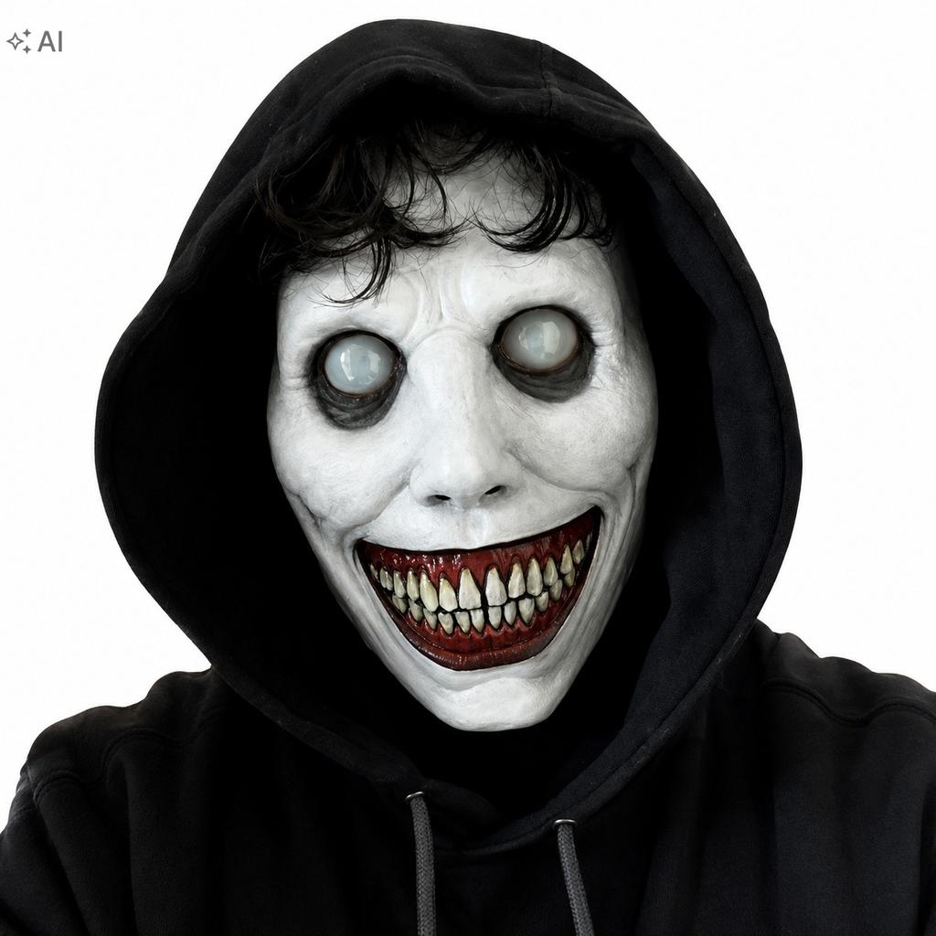 Halloween Demon Latex Horror Cosplay Mask For Adults