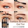 Eyebrow Dye Red Wine Bottle Tear Eyebrow Gel Natural Makeup Waterproof, Perspirant Resistant Long-lasting Non-smudging Natural Student Cosmetics