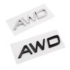 3D Chrome ABS T0/T3/T4/T5/T6/T7/T8/V8 AWD Lettering Emblem Trunk Badge For XC40 XC60 XC70 XC90
