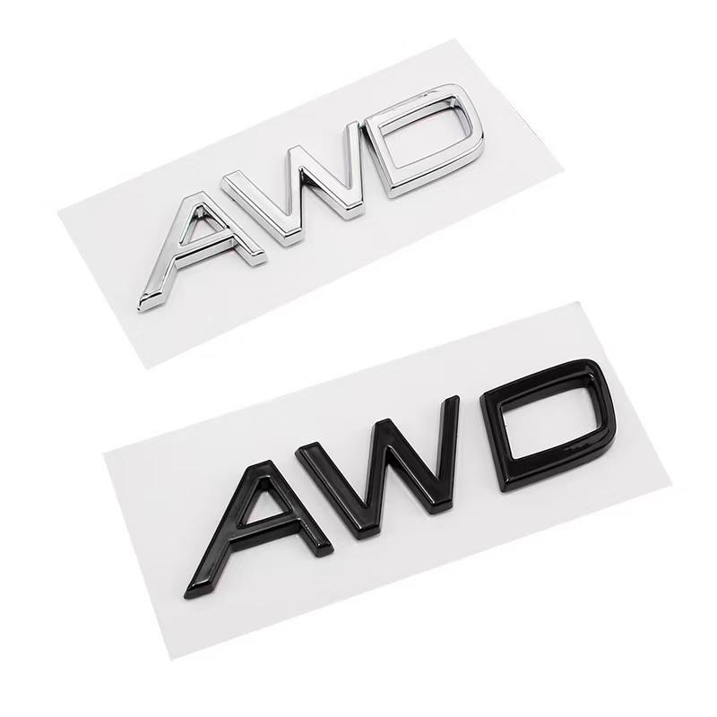 3D Chrome ABS T0/T3/T4/T5/T6/T7/T8/V8 AWD Lettering Emblem Trunk Badge For XC40 XC60 XC70 XC90