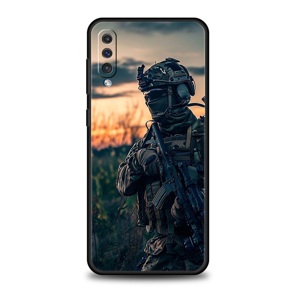 Военный Армейский Спецназ Чехол Для Samsung A56 A36 A26 A24 A12 A14 A16 A50 A70 A20E A22 A40 A34 A54 A42 A52 5G A04s A06 Чехол