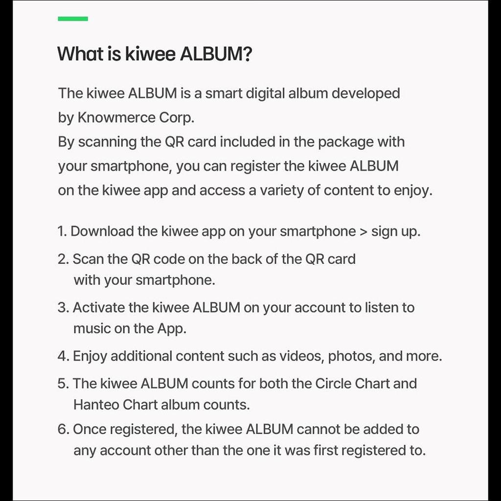 TIOT [FLEX LINE] kiwee АЛЬБОМ Вер. (Платформенный альбом)