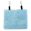 Soft Plush Hammock Hanging Cage Tent For Birds Parrot Winter Warm Bed Pet Toy (Blue S)