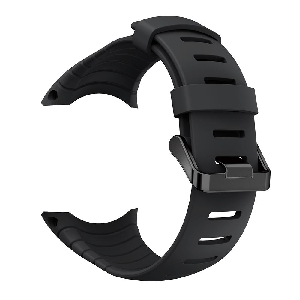 For Suunto Core Watchband High Quality Silicone Strap With Black Buckle Wristband With Texture Surface For Suunto Core