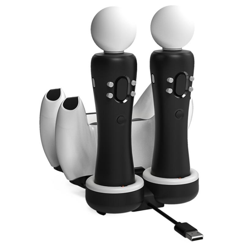 HBP-301 Is Suitable for PS5/VR Devices with MOVE Handle, Two Seat, 4 In 1 Charger