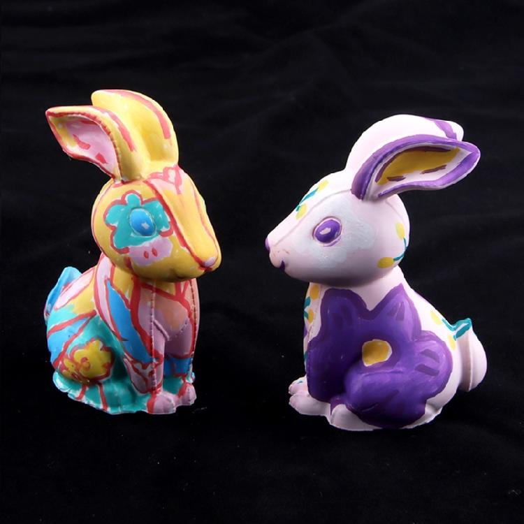 Easter Rabbit Resin Molds for DIY Art Craft Gypsum Ornament