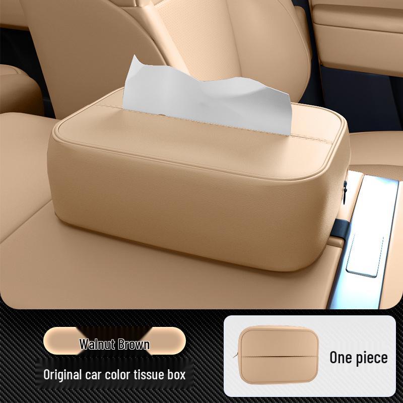 E5 PLUS Blue Electric Car Tissue Box: Model 26 Seat Backrest Hanging Bag Accessory.