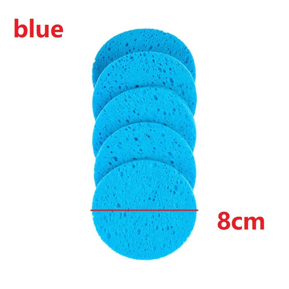 5 шт. Мягкий очищающий отшелушивающий спонж для умывания лица, мочалка для тела, очиститель для лица, компресс-пуховка