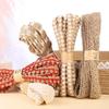 1.5cm Handmade Decorative Jute Cat Scratching Rope - Fine Hemp Ribbon for Crafts and Lighting Decoration