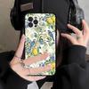 Простой Чехол в Стиле Свежего Лимона Для IPhone 17 16 15 14 11 12 13 Pro Max Plus Mini Мягкая Задняя Крышка