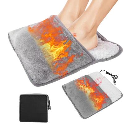 Грелка для ног с подогревом, Поддержание постоянной температуры, Нагрев, Безопасный контроль температуры, Устройство для согрева ног, Портативный обогреватель для ног
