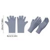 1 Pair Anti Uv Nail Gloves Uv Gel Shield Glove Half Finger Manicure Led Lamp Nail Art Salon Tools