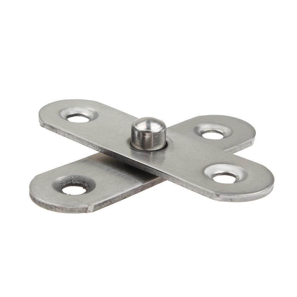 360 Degree Hidden Hinges For Doors Stainless Steel Upper Lower Hinge Door Pivot Hinge Hardware Tool Furniture Fittings Loop