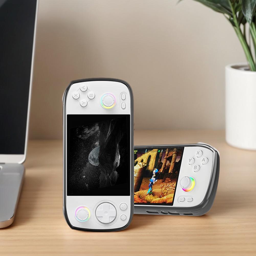 Защитный чехол Противоскользящий ТПУ Прозрачный ТПУ Защитная накладка Протектор Чехол Рукав для портативной игровой консоли ANBERNIC RG406H