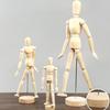 12" (30CM) Wooden Jointed Mannequin - Art Model & Home Decor