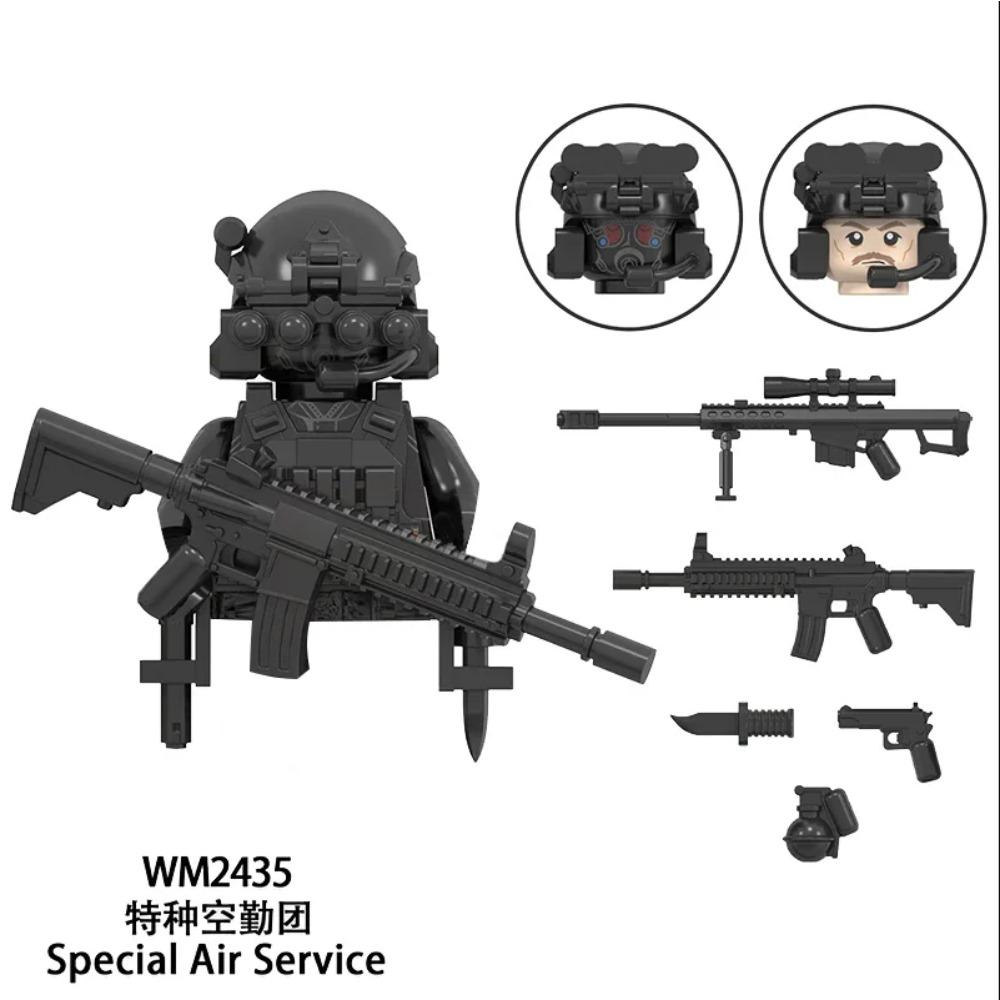WM6147 WM6168 Серия «Военные» SWAT Специальные силы Строительные блоки Коммандос Солдат Городская полиция Кепка Мини Экшн-фигурка Игрушки