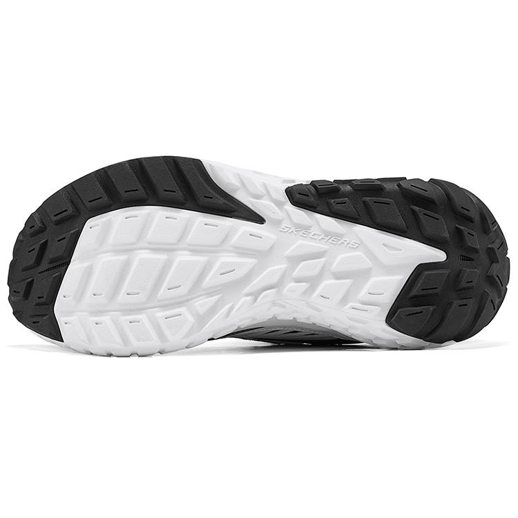 Skechers Monster Повседневная обувь Удобная Нескользящая Прочная Низкие Папины туфли Женские кроссовки Черный Белый 150682-BKW
