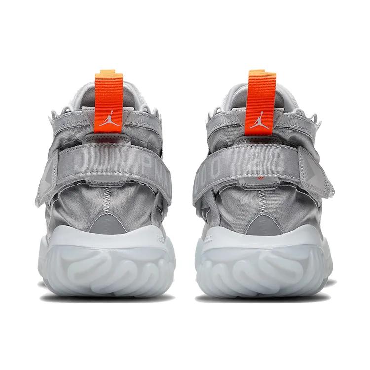 Air Jordan Proto React 'Wolf Grey' (Unisex) Wolf Grey / Pure Platinum / Total Orange Basketball Shoes BV1654 008
