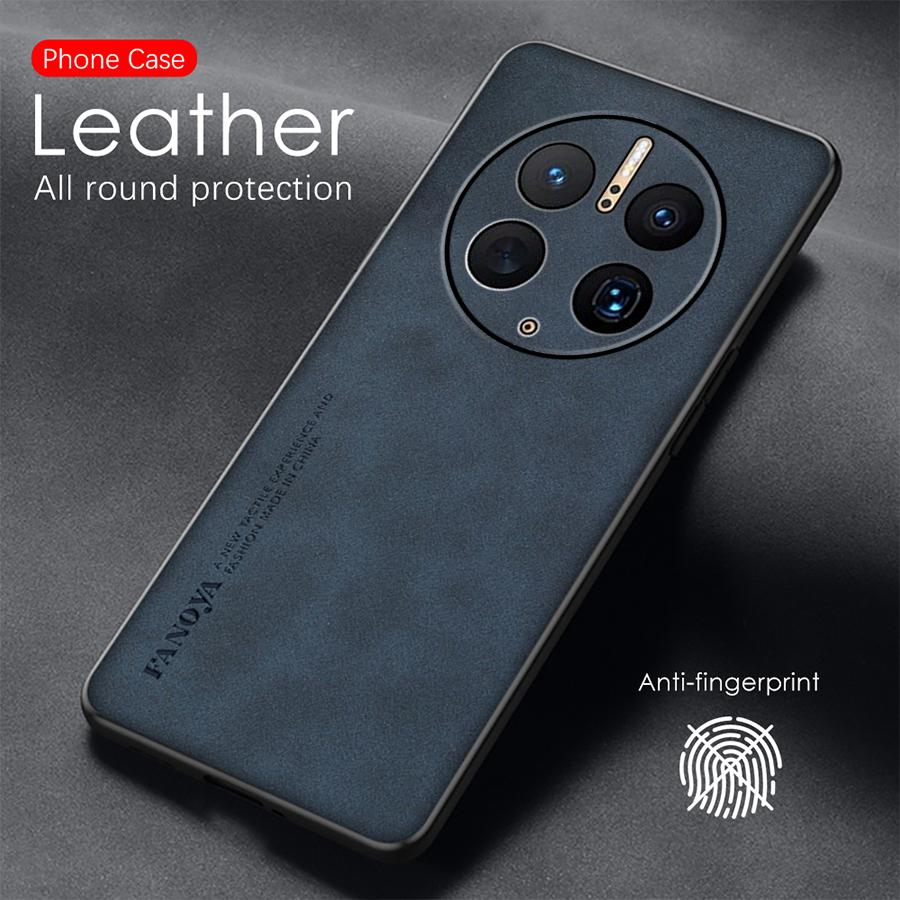 Для Huawei Mate 50 Pro чехол из овечьей кожи с мягкой рамкой, чехол для телефона для Huawei Mate 50 40 30 20 10 9 Pro, матовые чехлы