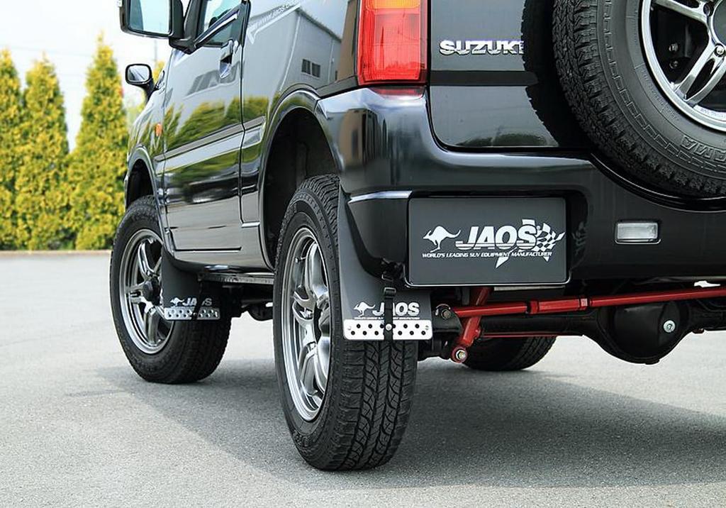 JAOS JAOS Mudguard III Rear Set Black Jimny JB23 Series MUD GUARD3 BLACK REAR JIMNY JB23 B622512R 98+ [Year 98.10-] [Applicable ALL]