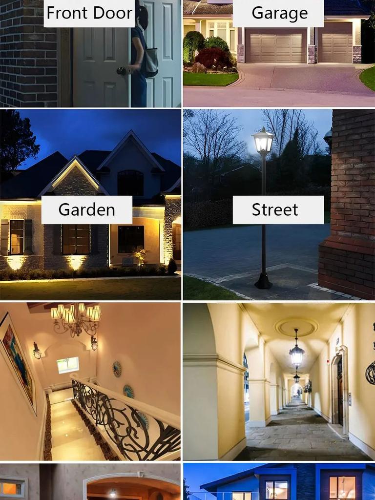 6 шт. Светодиодная лампа E27 с радаром 220 В 6 Вт 9 Вт 12 Вт 15 Вт 18 Вт 20 Вт Светодиодная лампа с индукцией движения радара Встроенный радар для дома лестницы