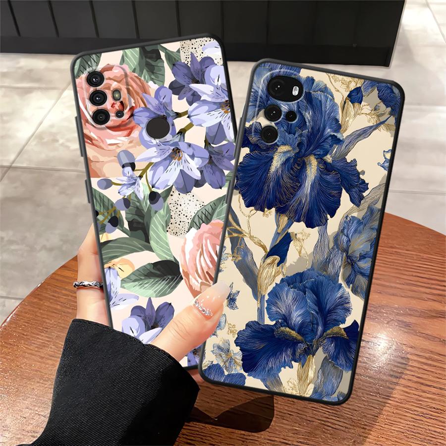 Чехол для Motorola Moto Edge 20 Pro 30 Lite G52 G51 G73 G22 Edge40 G32 G60s G50 G53 G30 G71 Чехол для телефона Красивые Цветы