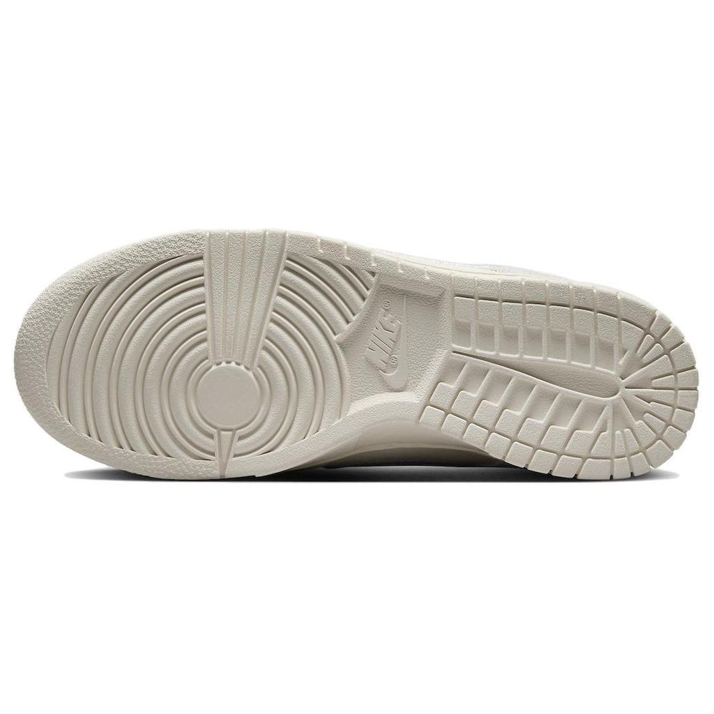 Nike Женские кроссовки Dunk Low Iridescent Swoosh кремового цвета с парусом Siren-Red HF5074-133