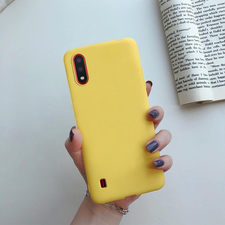 Для Samsung M23 M33 M53 M13 M01 M21 M31 M32 Чехол для телефона Мягкий Силиконовый ТПУ Однотонные Чехлы для Samsung Galaxy M30S M20S M31S Задняя крышка