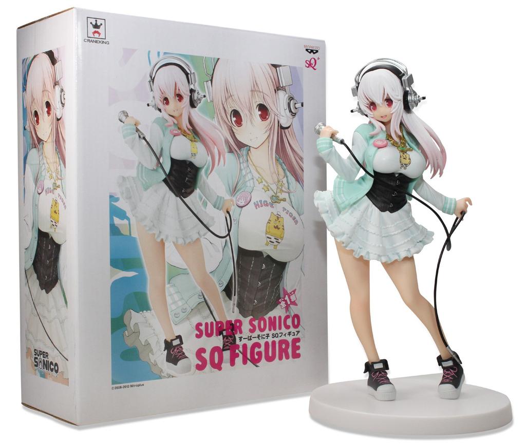 Фигурка Super Sonico SQ Приблизительная высота внешней коробки. 230мм [Товары параллельного импорта]
