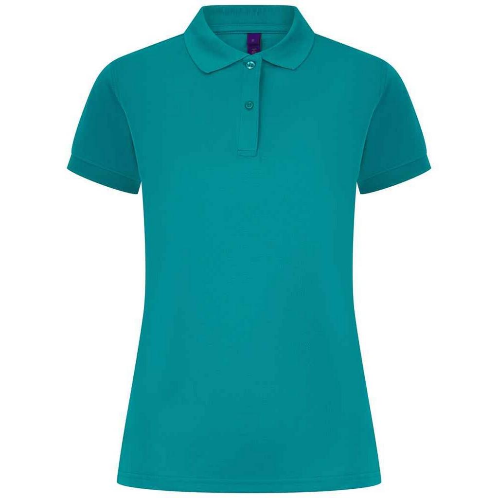 Henbury Womens/Ladies Pique Polo Shirt