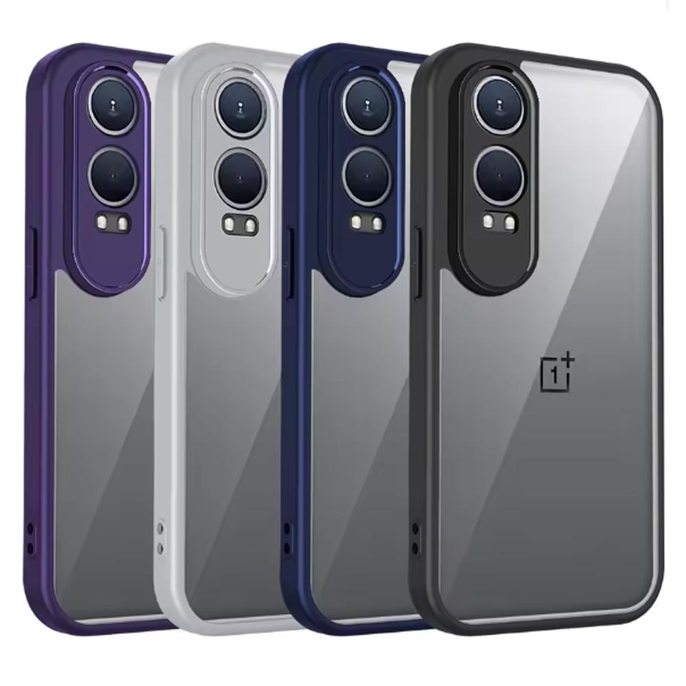 Чехол для Oneplus Nord CE 4 Lite 1+Nord ce4 lite Чехол для телефона CPH2621 Обложка Воздушная подушка Силиконовый бампер Прозрачная Матовая задняя крышка Жесткий