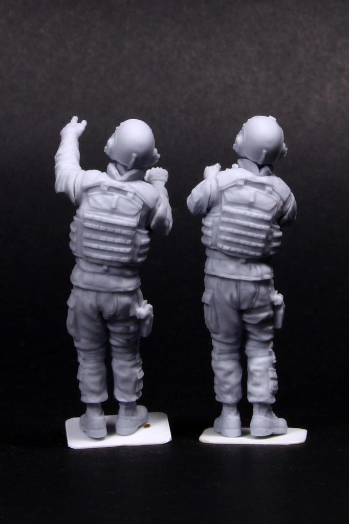 Valkyrie Miniature Current American Tank Crew Set 2008 Iraq Resin Kit VM35005 1/35 2-элементный