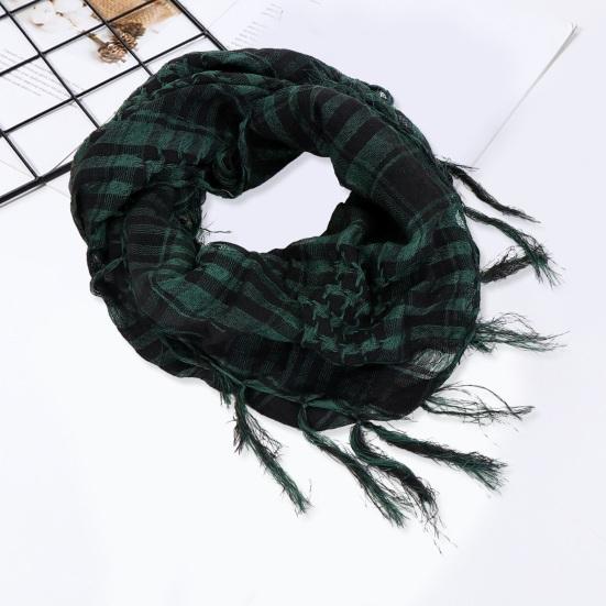 Fall Winter Scarf Unsiex Windproof Soft Breathable Soft Outdoor Hiking Desert Scarf Headshawl Tassel Men Women Bandana Scarf