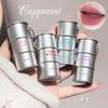 CAPPUVINI Cool Silver Бархатная Грязь для Губ - Матовый Нюдовый Блеск для Студенческих Вечеринок