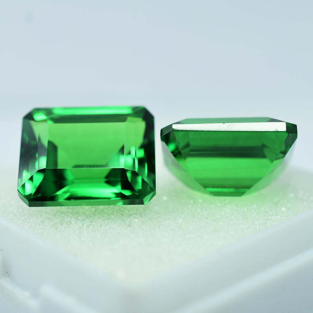 19.79 Ct Tsavorite Garnet Ceylon Loose Gemstones   Emerald Excellent Cut