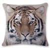 Tiger Lion Pillowcase Home Decor Geometric Pillowcase Sofa Animal World Portrait Cushion Cover