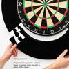Splicing Dart Board Wall Protector Ring High Strength Removable Simple Installation Wall Surround Dart Backboard Black Ring