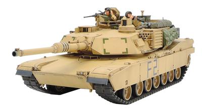 Tamiya 1/35 Военная миниатюра Серия Нет. 269 США. Армейский танк M1A2 Abrams, версия для Иракской войны, Пластиковая модель, 35269