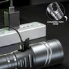 Алюминиевый сплав Лазерный фонарик USB-C Перезаряжаемый Аккумулятор 1200 мАч Луч большой дальности Подводное погружение Охота Поисковый фонарь