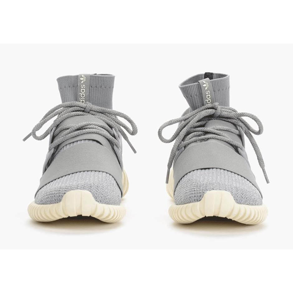 Adidas Tubular Doom Primeknit 'Medium Solid Grey' (Unisex) Medium Grey / Heather Solid Grey / Core White Casual Shoes S74920
