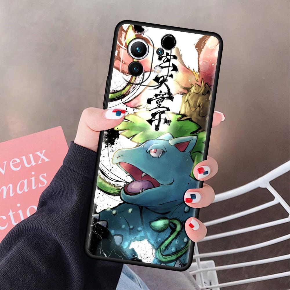 Силиконовый чехол для Xiaomi Mi Poco X3 11 Lite 5G NE 11T Pro F3 10T Note 10 9T 12 12X 11i Мягкий чехол для телефона Япония Аниме Покемон Capa