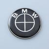 Черно-белый Автомобиль 50-летний Юбилейный Логотип Декоративная Накладка на Диск Колеса Для BMW X1 X3 X5 1 3 5 7 Серии Z4 G20 G30 G05 G01 G11 E46 E90