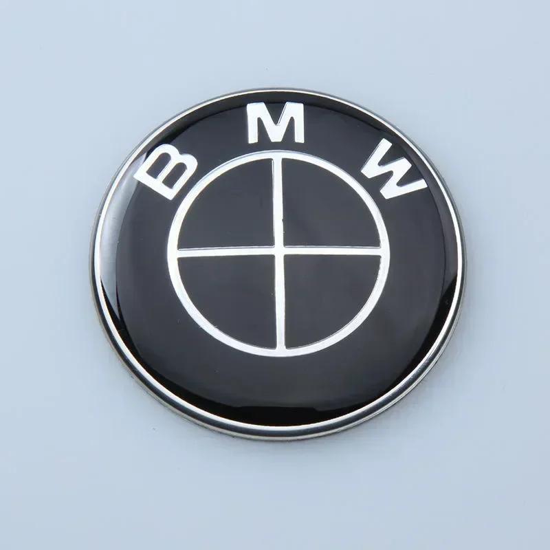 Черно-белый Автомобиль 50-летний Юбилейный Логотип Декоративная Накладка на Диск Колеса Для BMW X1 X3 X5 1 3 5 7 Серии Z4 G20 G30 G05 G01 G11 E46 E90