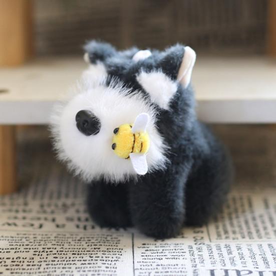 Кукла Подвеска Брелок Щенок Дизайн Плюшевый Материал Ключ Искатель Ключей Сумки Рюкзаки Подвеска Ключ Декоративный Шарм