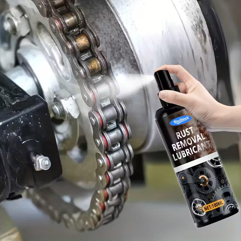 Heavy-Duty Metal Rust Remover Lubricant Spray-Multi-Purpose Brake & Chain Degreaser Friction-Reducing Formula with Corrosion New