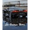 1/32 Bugatti La Voiture Noire Black Dragon Supercar игрушечные литые машины и игрушечные транспортные средства модель автомобиля игрушки для детей