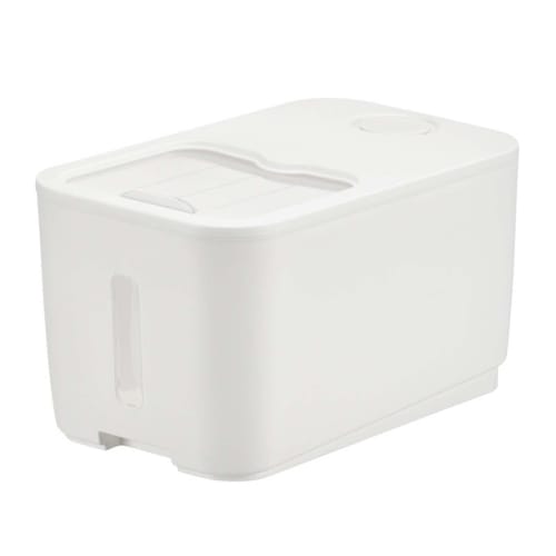 Airtight Rice Storage Container, 5kg/10kg Capacity, Drawer Type, with Casters, Vacuum Storage, Moisture-Proof, Insect Repellent, Includes Measuring Cu